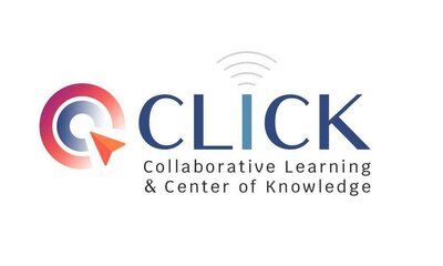 Trademark CLICK Collaborative Learning & Center of Knowledge + Logo