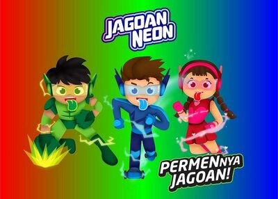 Trademark JAGOAN NEON PERMENNYA JAGOAN! + Logo/gambar
