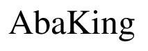 Trademark AbaKing
