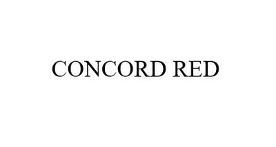 Trademark CONCORD RED