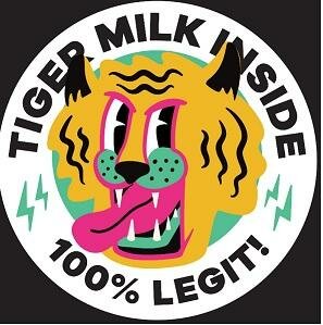 Trademark TIGER MILK INSIDE + LUKISAN KEPALA HARIMAU