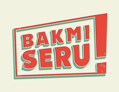 Trademark BAKMI SERU! + Logo