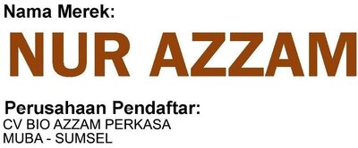 Trademark Nur Azzam