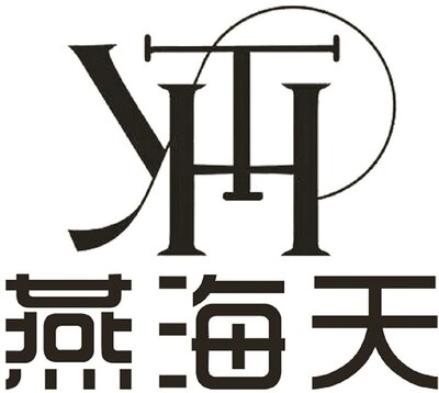 Trademark YHT dan huruf kanji dibaca Yan Haitian