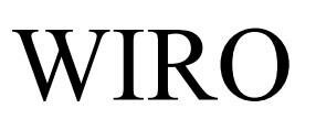 Trademark WIRO