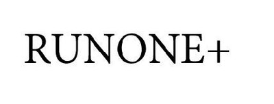 Trademark RUNONE + LOGO