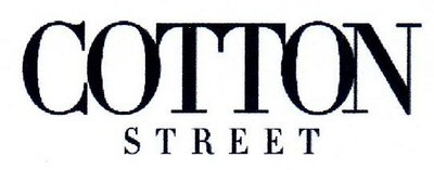 Trademark COTTON STREET