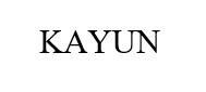 Trademark KAYUN