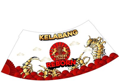 Trademark Victory 2 Singa Kelabang + Logo