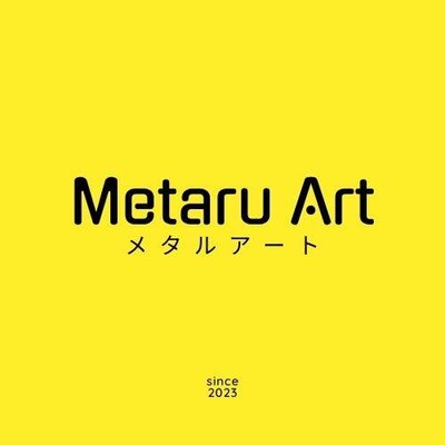 Trademark Metaru Art since 2023 + Huruf Jepang