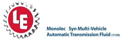 Trademark LE Monolec Syn Multi-Vehicle Automatic Transmission Fluid (1150) + Logo