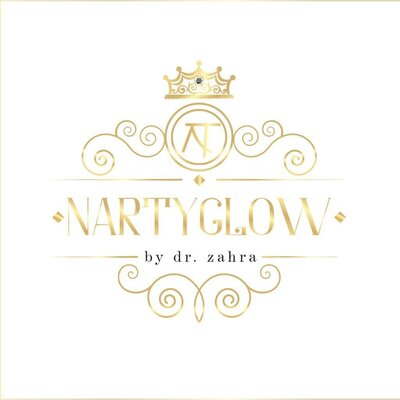 Trademark NARTYGLOW BY dr. ZAHRA + LOGO