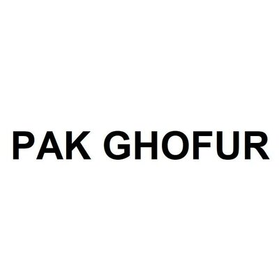 Trademark PAK GHOFUR