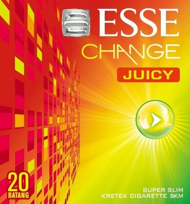 Trademark ESSE CHANGE JUICY & LOGO