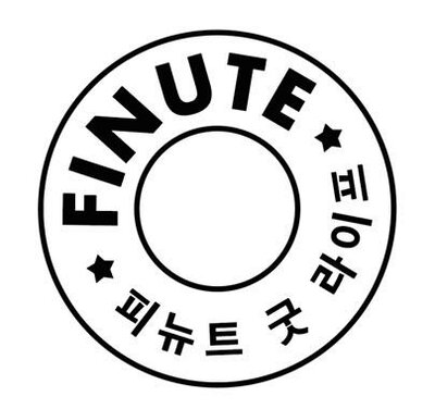 Trademark Logo + FINUTE + Huruf Korea