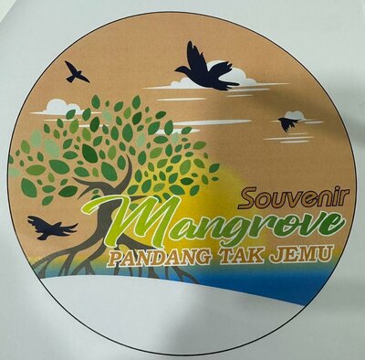 Trademark Souvenir Mangrove Pandang Tak Jemu + Logo