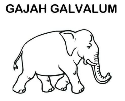 Trademark GAJAH GALVALUM
