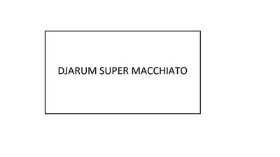 Trademark DJARUM SUPER MACCHIATO