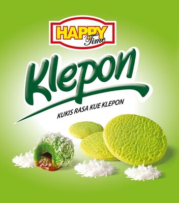 Trademark HAPPY TIME KLEPON Kukis Rasa Kue Klepon + Gambar/Logo