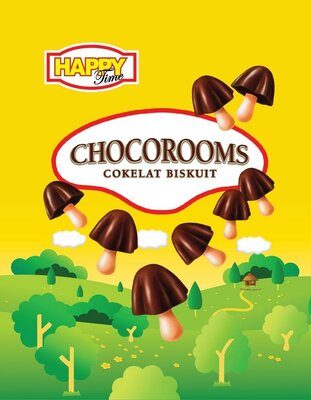 Trademark HAPPY TIME CHOCOROOMS COKELAT BISKUIT + LUKISAN