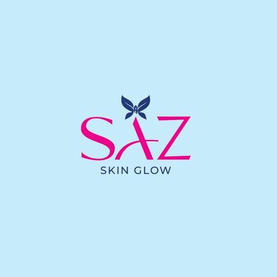 Trademark SAZ SKIN GLOW + Logo