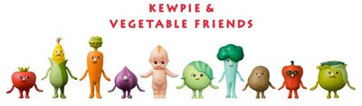 Trademark KEWPIE & VEGETABLE FRIENDS & Lukisan