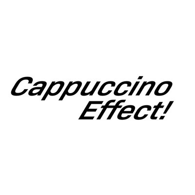 Trademark Cappuccino Effect!