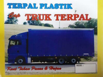 Trademark TERPAL PLASTIK CAP TRUK TERPAL