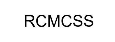 Trademark RCMCSS