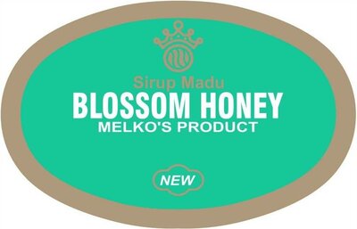 Trademark BLOSSOM HONEY MELKO'S PRODUCT NEW + LOGO