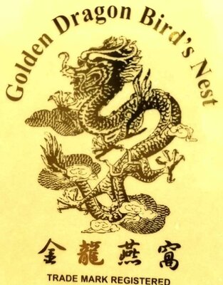 Trademark Golden Dragon Bird's Nest 金龍燕窩 + Gambar Naga