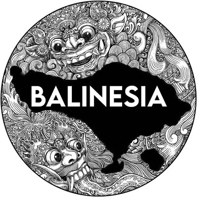 Trademark Lukisan Barong dan Pulau Bali