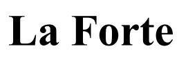 Trademark La Forte