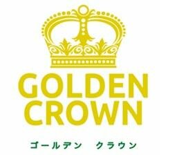 Trademark GOLDEN CROWN HIJAU + KARAKTER JEPANG + GAMBAR