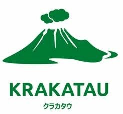 Trademark KRAKATAU HIJAU + KARAKTER JEPANG + GAMBAR