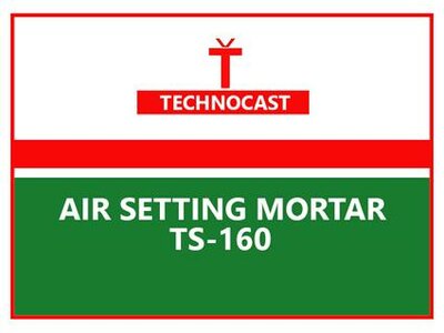 Trademark TECHNOCAST AIR SETTING MORTAR TS-160