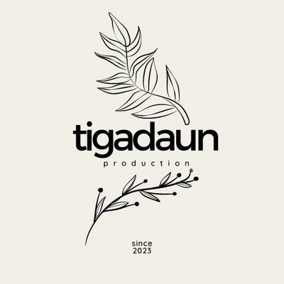 Trademark Tiga Daun Production since 2023 + Gambar/Logo