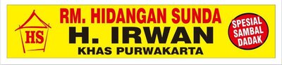 Trademark RM. Hidangan Sunda H. Irwan + logo/Lukisan