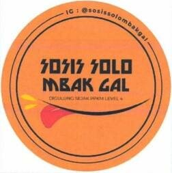 Trademark SOSIS SOLO MBAK GAL