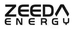 Trademark ZEEDA ENERGY