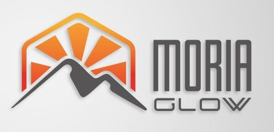 Trademark MORIA GLOW + LOGO