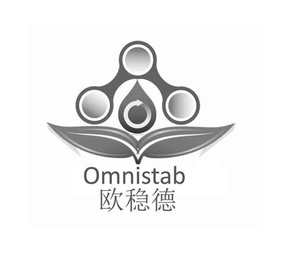 Trademark Omnistab + Huruf Kanji dibaca ou wen de + Logo