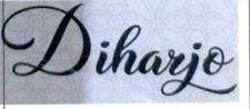 Trademark DIHARJO