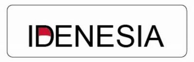 Trademark IDENESIA + LOGO