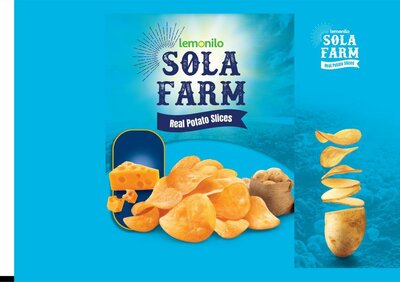 Trademark Lemonilo Sola Farm Real Potato Slices + Kemasan