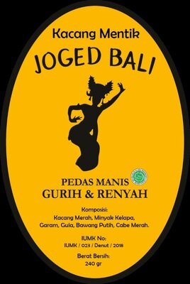 Trademark Kacang Mentik Joged Bali