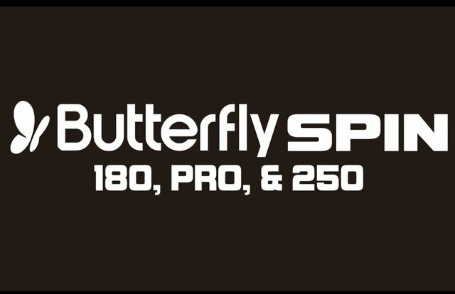 Trademark BUTTERFLY SPIN 180, PRO, & 250