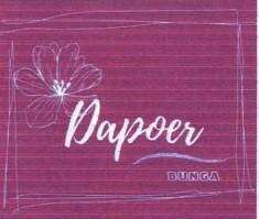 Trademark Dapoer BUNGA