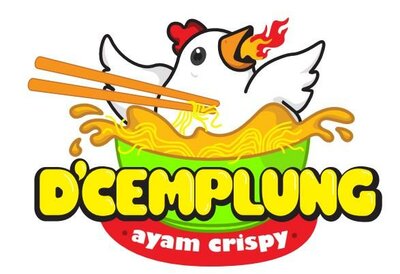 Trademark D'Cemplung ayam crispy + Logo