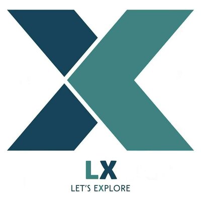 Trademark LX Let's Explore + Logo